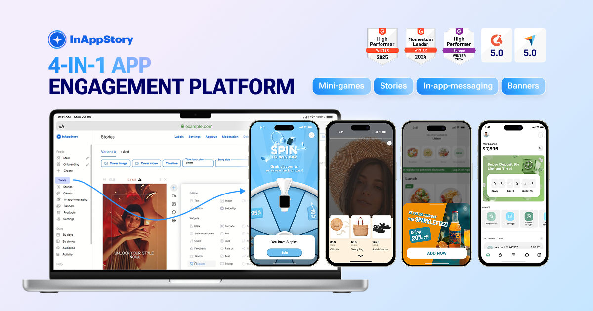 all-in-one engagement platform for mobile apps